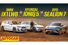 BMW iX1 vs Hyundai Ioniq 5 vs BYD Sealion 7 video comparison